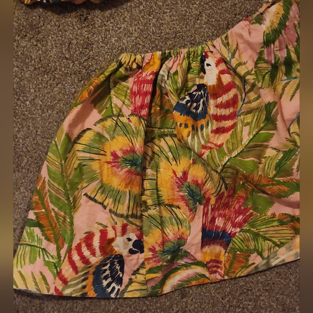 FARM Rio Tropical Parrot One-Shoulder Mini Dress - Picture 5 of 14